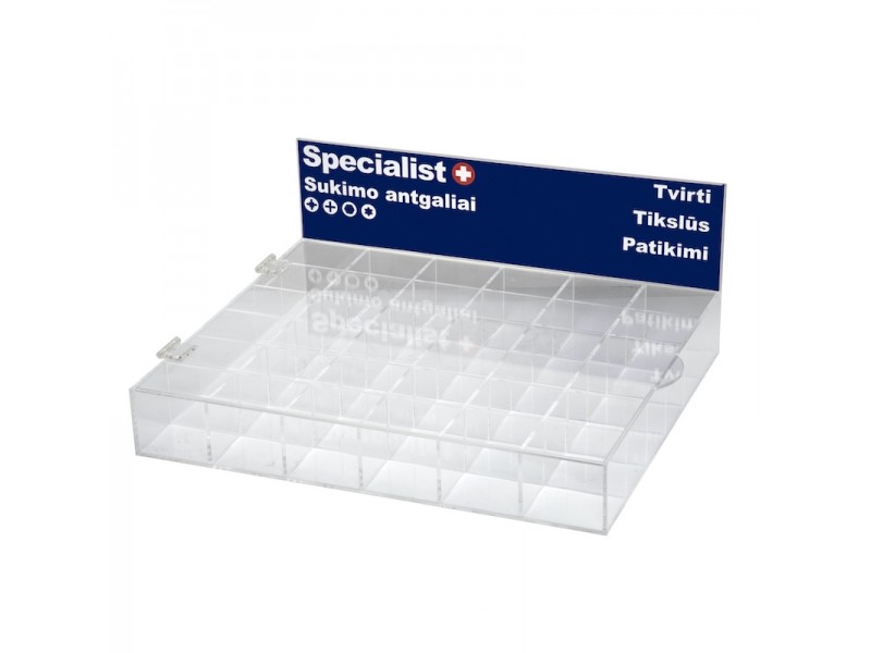 36-kohaline otsikute stend LV