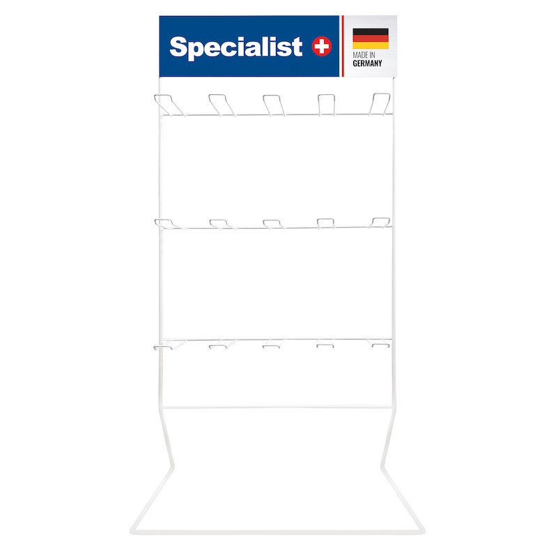 Specialist+ siaurapjūklio pj. stendo reklama