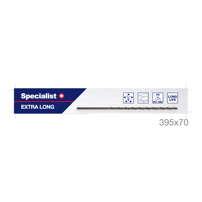 Specialist+ "Extra Long" grąžtams LT