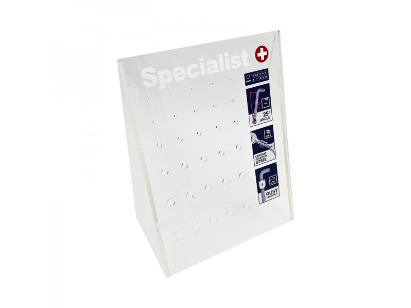 L-shaped wrench display