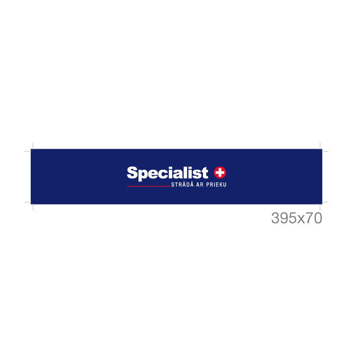 Specialist+ logo + hüüdlause LV