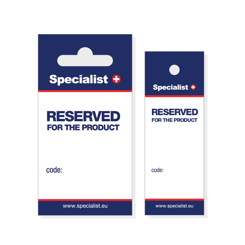 SP+ kortelė produkto rezervacijai (maža)