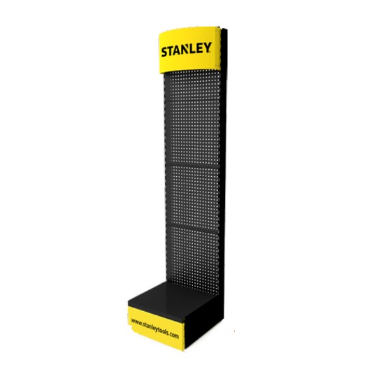 500mm Pegboard Stand-Alone display