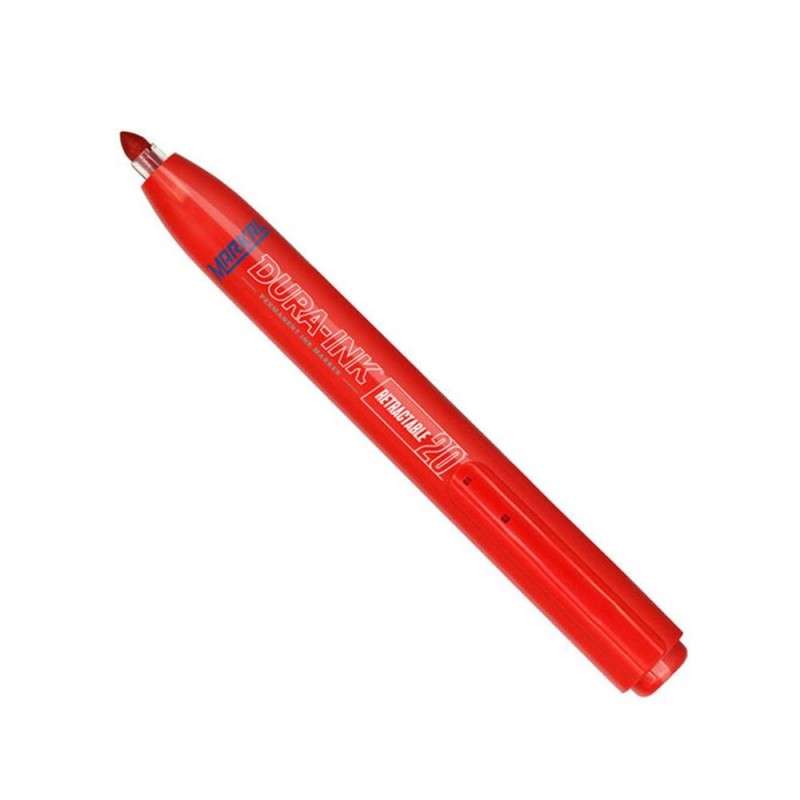 Ink marker Retractable Red