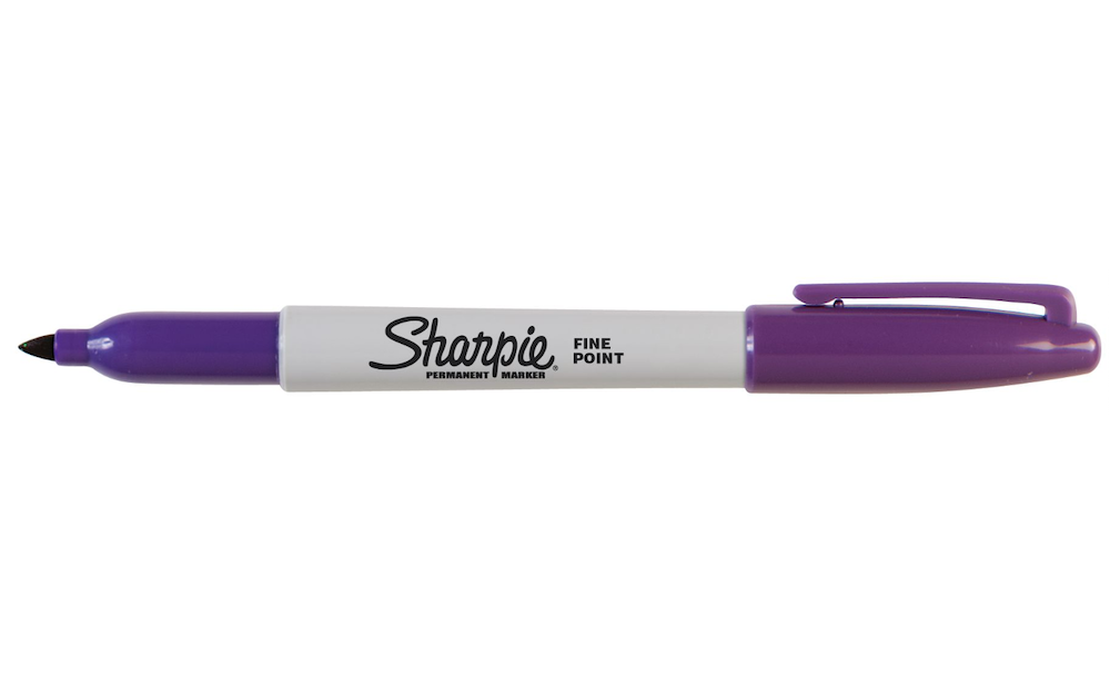 Markeris „Sharpie" FINE violetinės sp.
