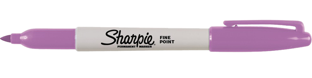 Marker Sharpie Fine helelilla