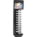 11 PCS SOCKET SET 1/4', 4-13 MM