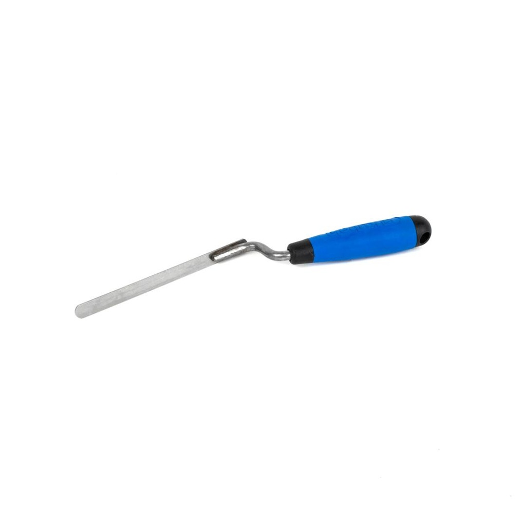 Stainless steel joint pointing trowel width 12 mm, 2 component handgrip G-5