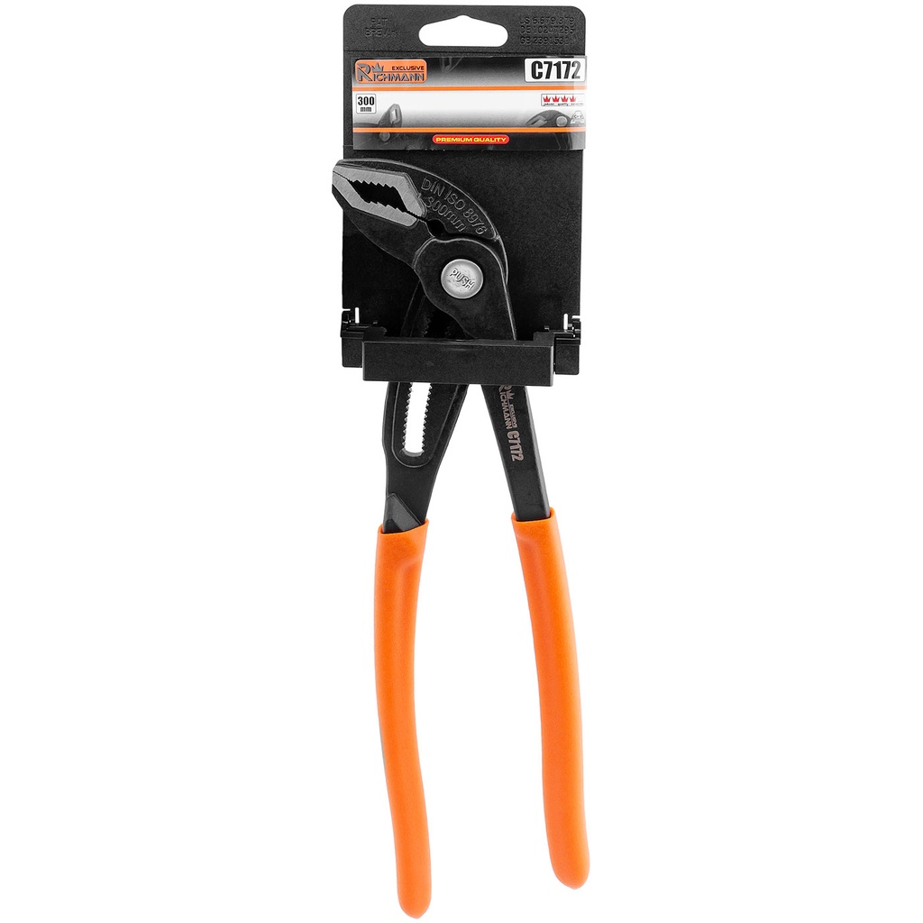 Cobra tipo replės su mygtuku 250mm