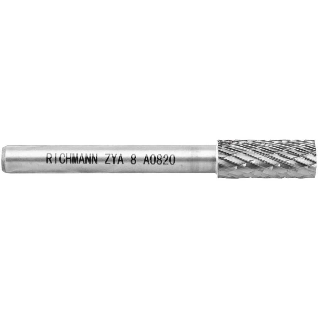 Kõvast metallist frees ZYA-kujulne 6x8 mm