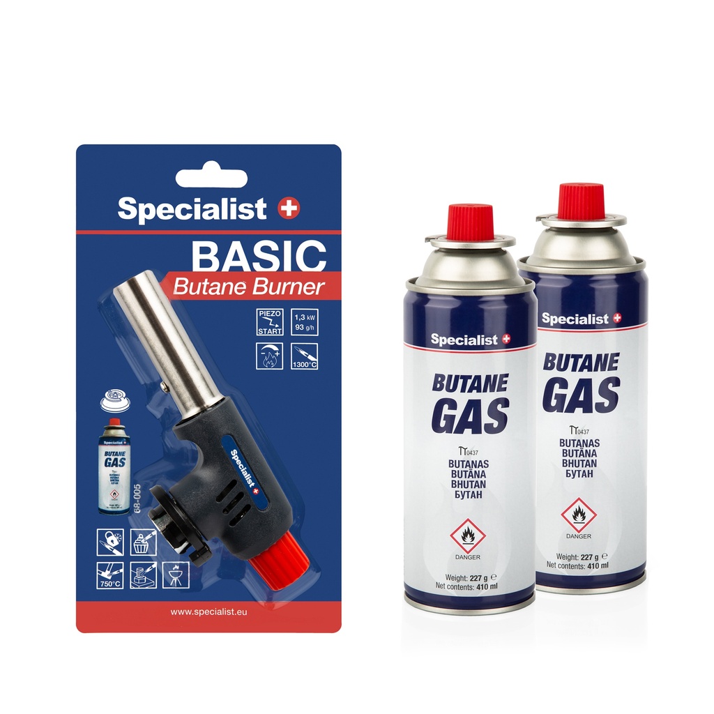 SPECIALIST+ gas and burner set (2+1)