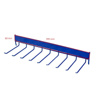 Price strip for 1- and 3-row drill bit displays