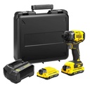 Impact driver Stanley SFMCF810D2K; 20V, 2x2,0Ah