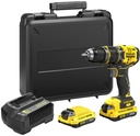 Suktuvas/gręžtuvas Stanley SFMCD721D2K; 20V 2x2,0Ah