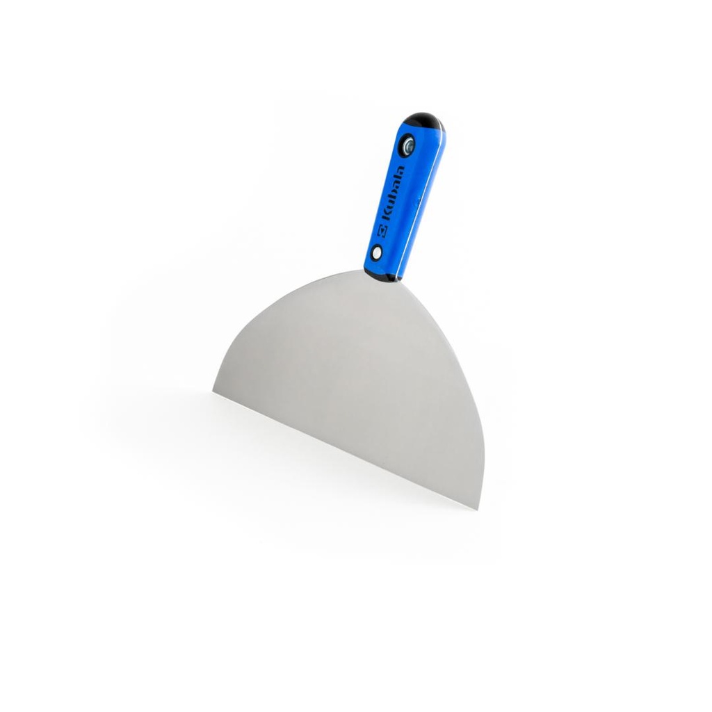 Stainless steel putty knife 200 mm.