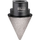 Diamond taper cutter M14, 2-38 mm