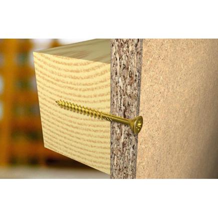 Screwnail TX 20 4 x 50, yellow, 200 pcs.