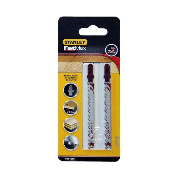 Wood saw for clean cut „STANLEY" 2 vnt.