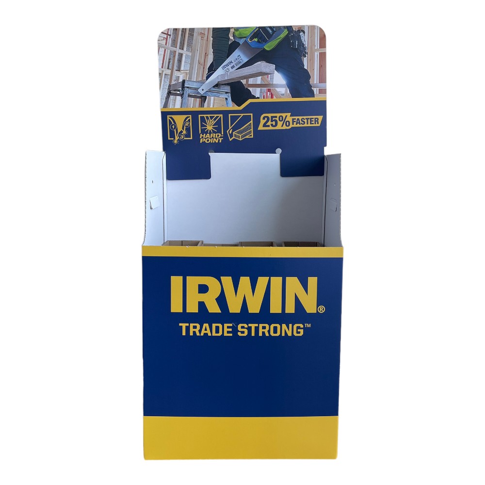 IRWIN saw box for display