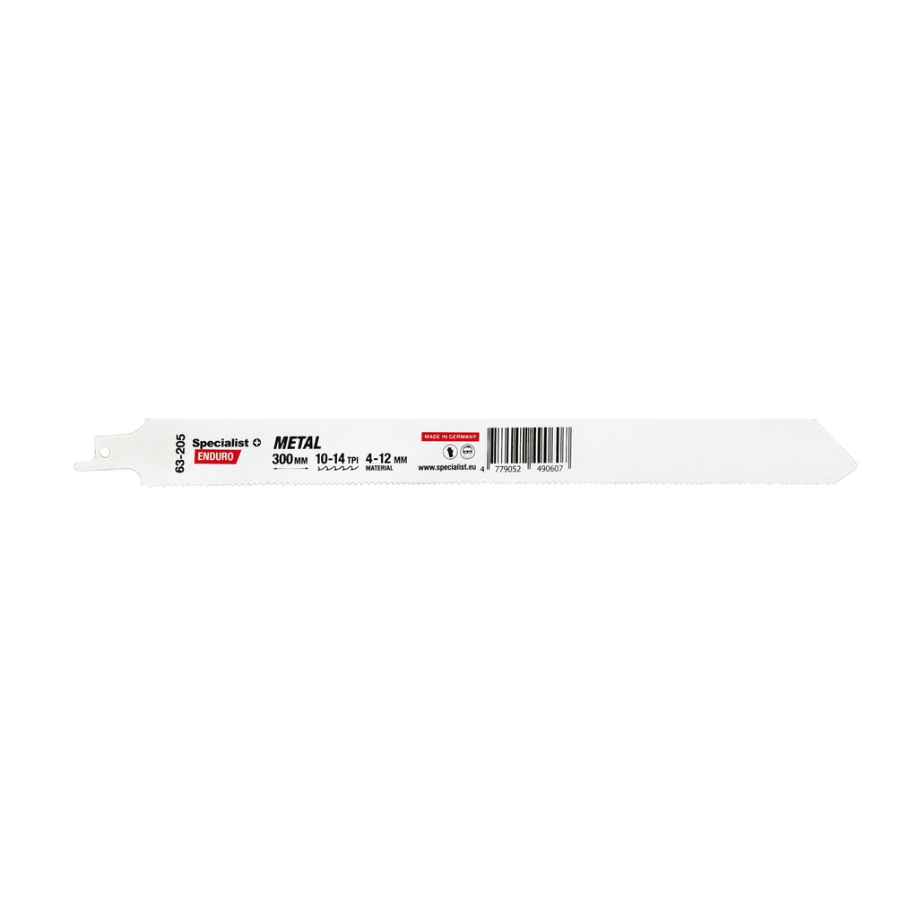 SPECIALIST+ metal reciprocating saw blade BI-METAL, 300 mm, 10-14 TPI