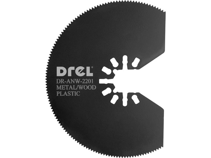 Daugiafunkcinio įrankio geležtė medžiui/metalui HSS 80 mm.