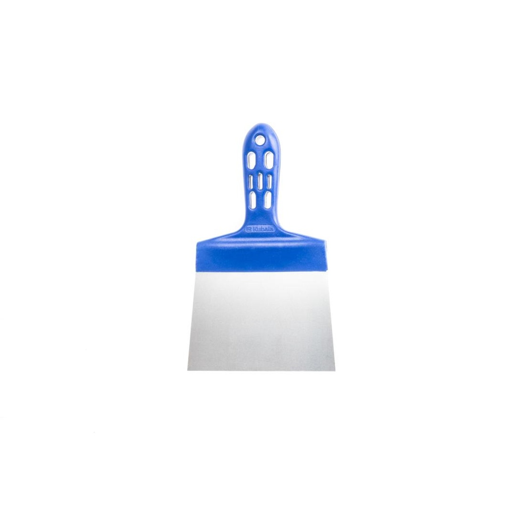 Stainless steel putty with plastic handle130X85 MM