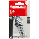 Fischeri ankur C-kujulise konksuga FSL 8 RH  2 tk.