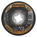 RHODIUS metalli lõikeketas XT70 X-LOCK, 125x1,0x22,23 mm