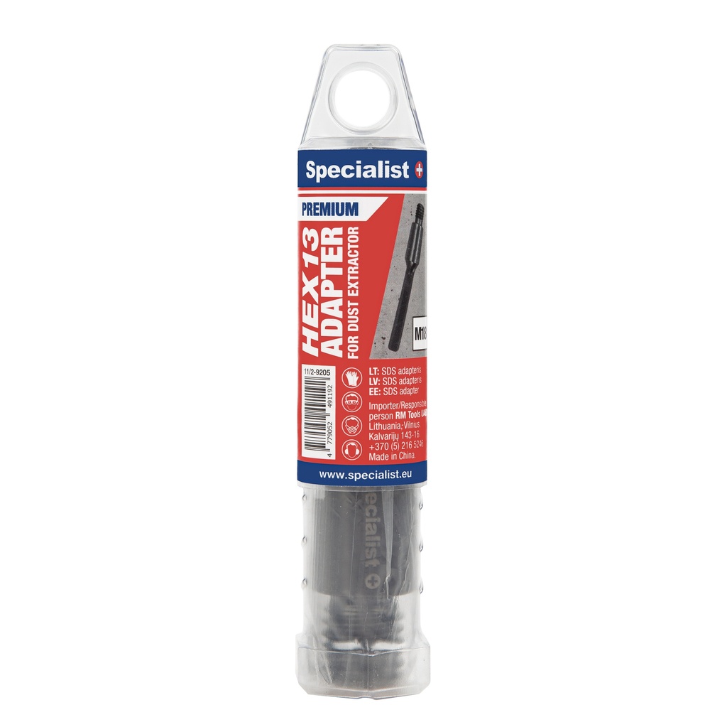 Adapteris dimanta kronim Specialist+ ; HEX13, M18