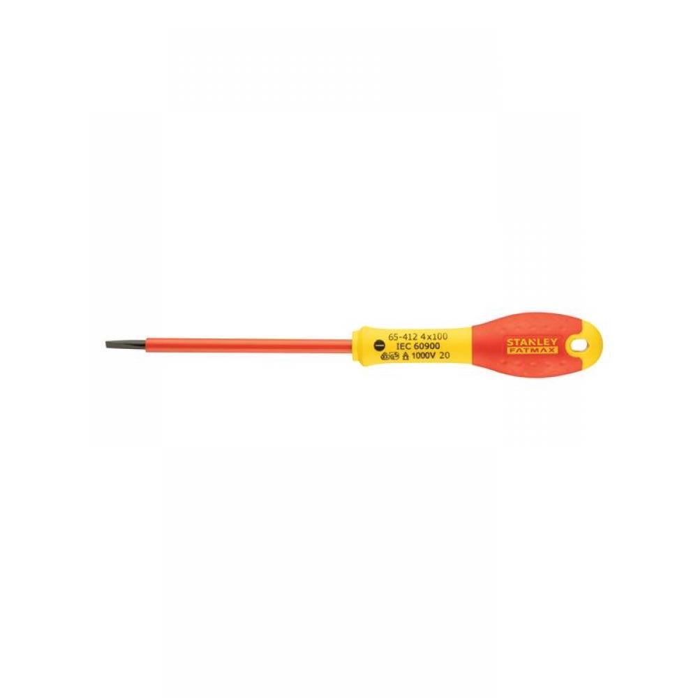 Stanley Fatmax Insulated Screwdriver VDE 4x100 mm, 1000V (with blister)
