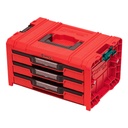 Qbrick System PRO Drawer 3 Toolbox 2.0 Expert RED UHD Custom