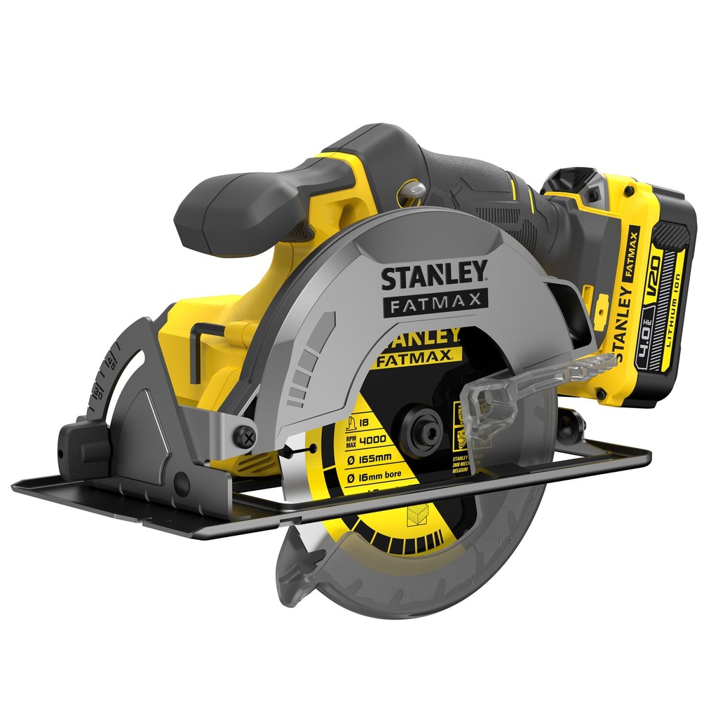 Akumuliatorinis diskinis pjūklas Stanley SFMCS500M2K; 20 V