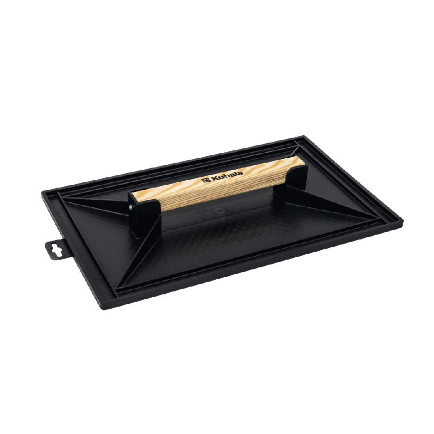PS float for plasters, wood handle, 350x270mm