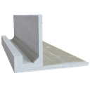 Plasterboard element for LED strip, external, 2m