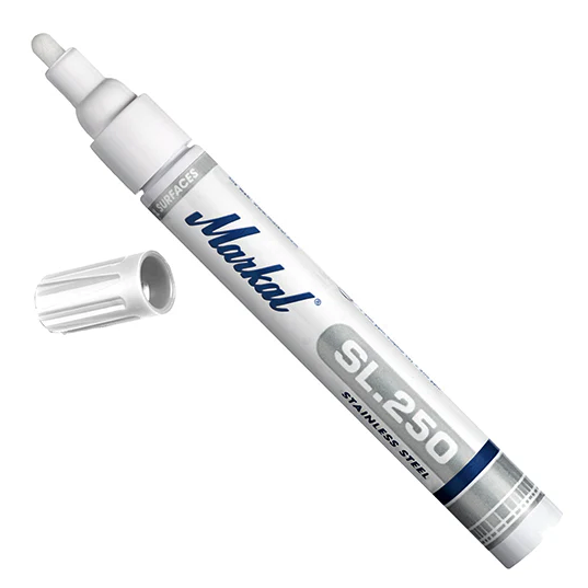 Dažų markeris SL.250 mažos korozijos, baltas