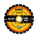 Circular saw blade DeWalt ELITE CSB 190x30mm 24T