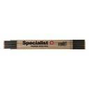 SPECIALIST+ foldable wooden ruler, 2 m