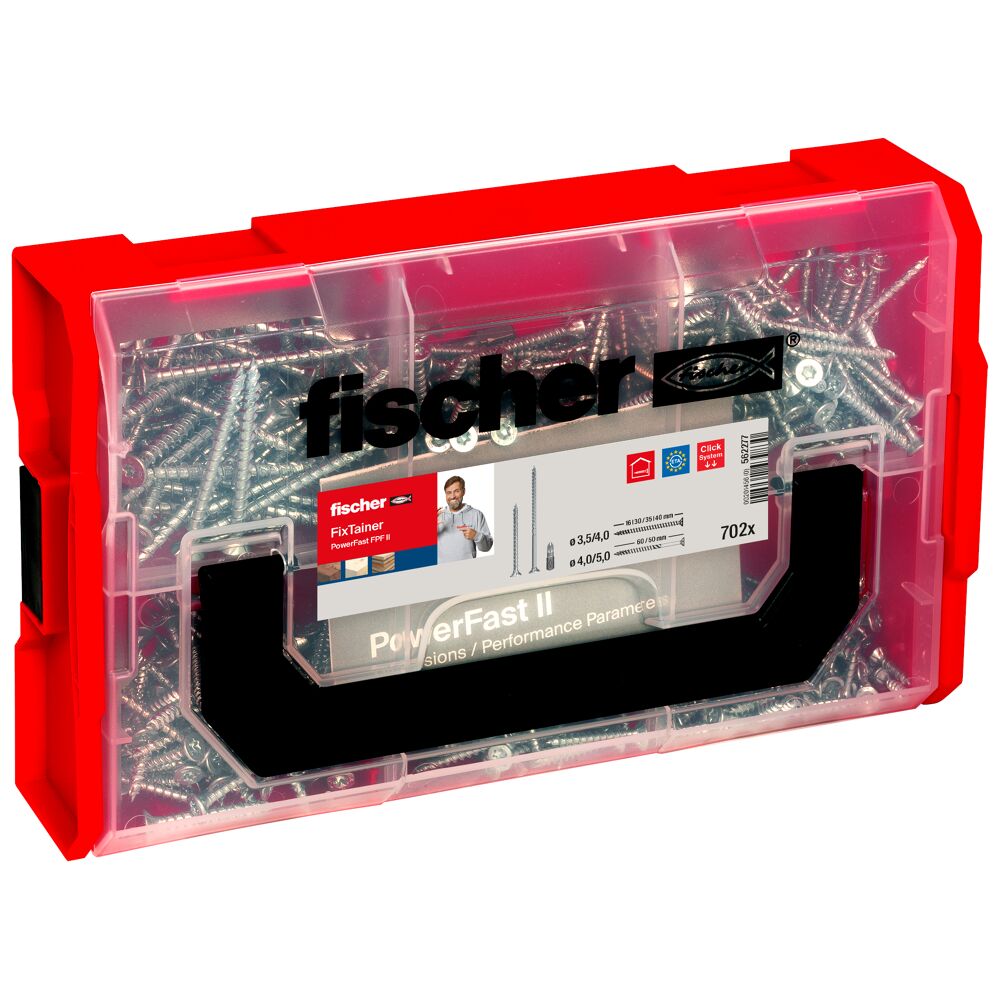 Fischer puidukruvide komplekt FIX-Trainer PZ, 702tk