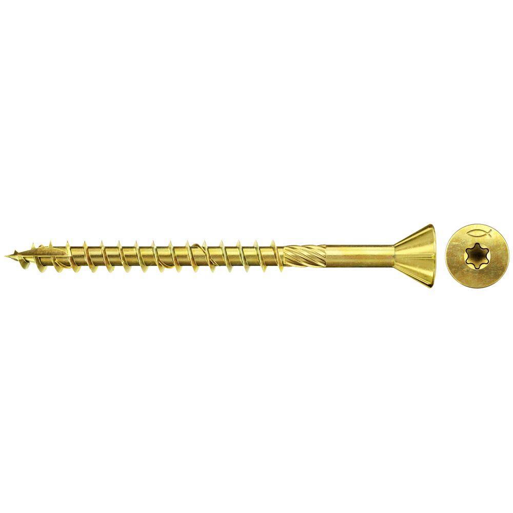 MDF board wood screw 4.0 x 45, 200 pcs.