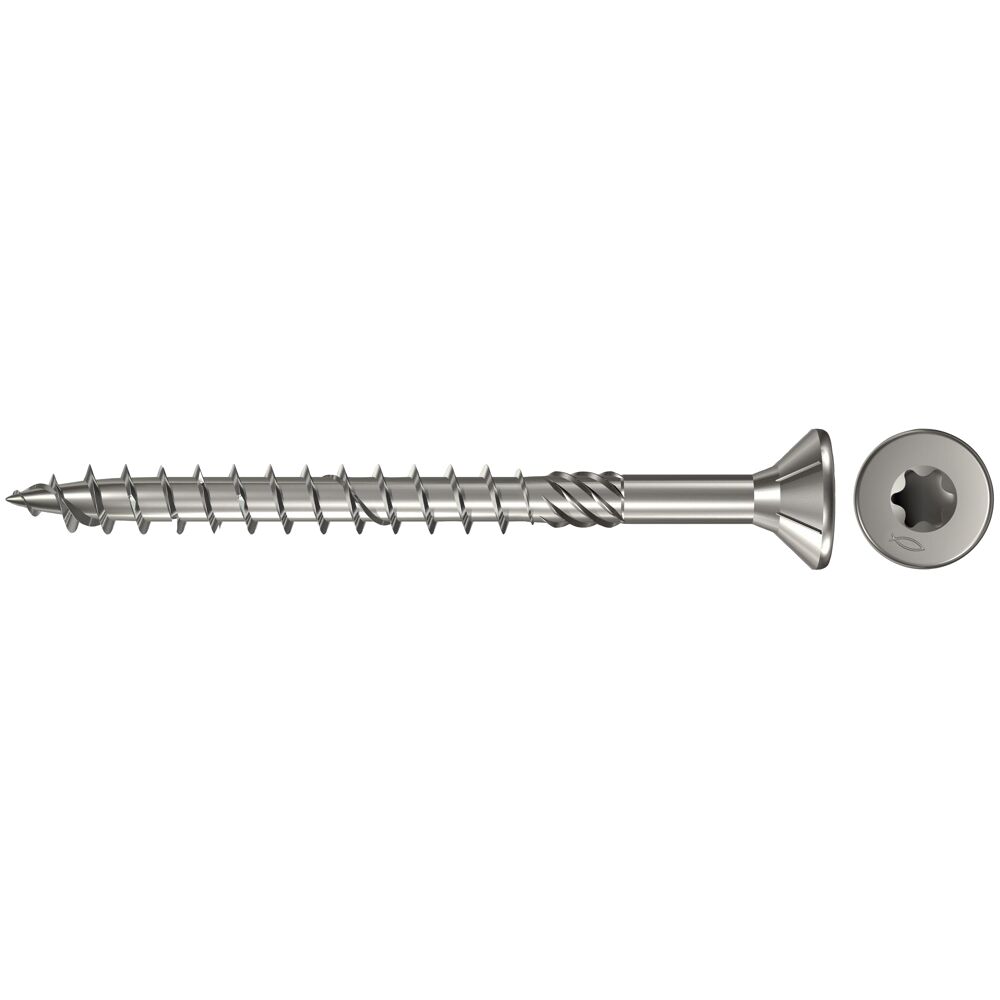 Kokskrūves 5,0 x 70 A4 TORX, 100 tk.