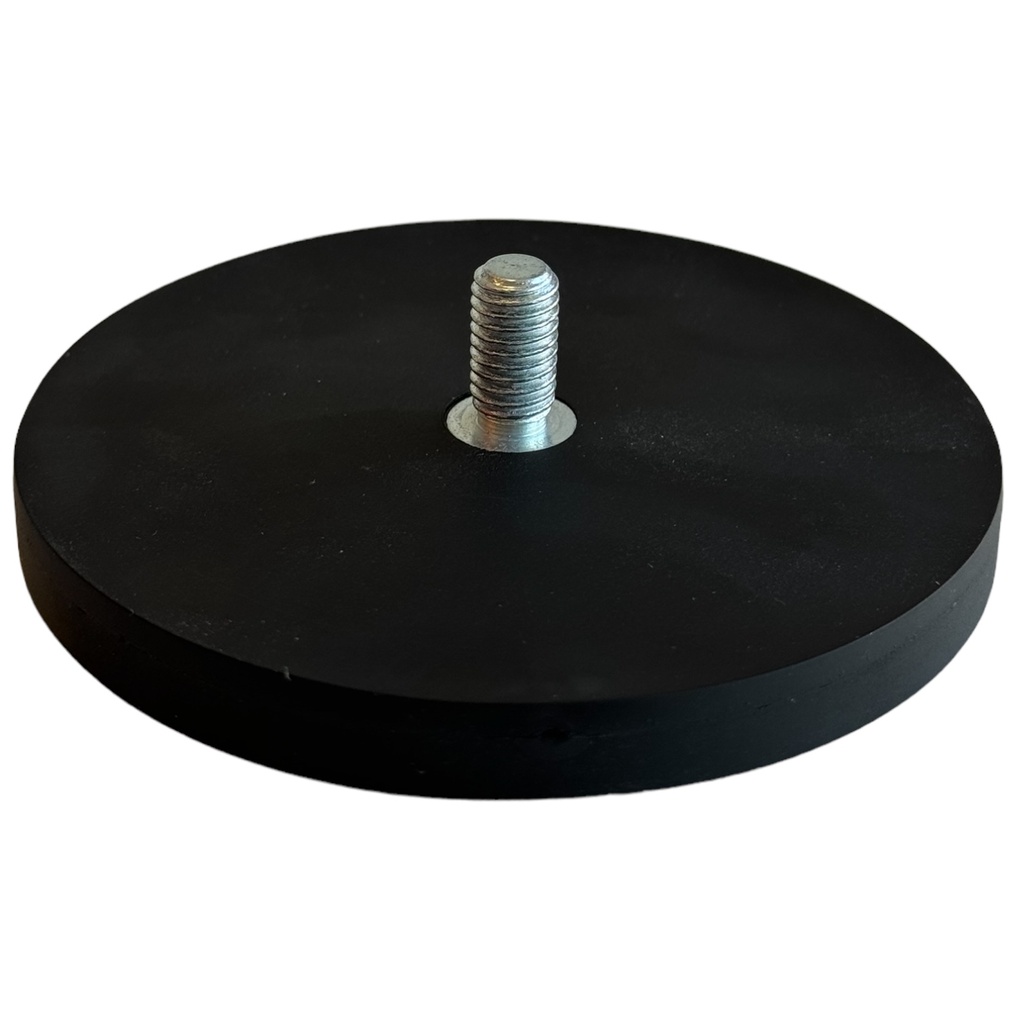 Magnetic rubberized holder 88 mm, M8