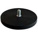 Magnetic rubberized holder 88 mm, M8