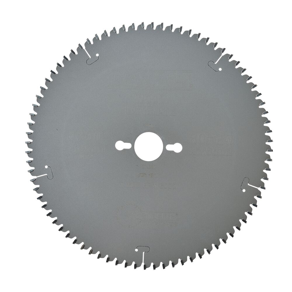 Circular saw blade DeWalt 260mmx30mm 80T