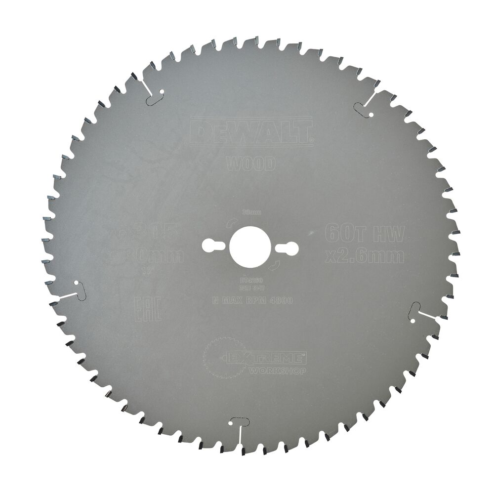 Saeketas DeWalt 305mmx30mm 60T