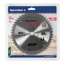 SPECIALIST+ pjovimo diskas, 184x48Tx16 mm