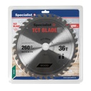 SPECIALIST+ TCT blade, 260x36Tx30 mm