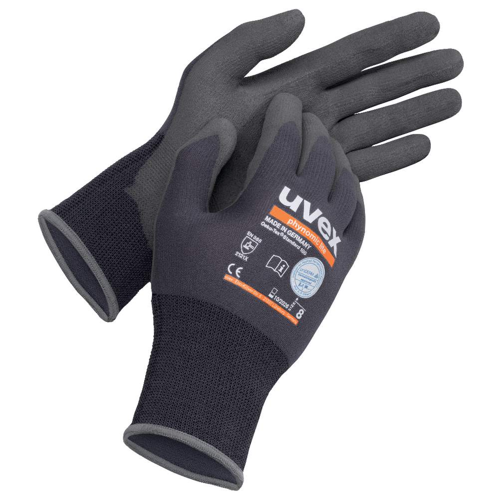 Kaitsekindad UVEX Phynomic Lite, suurus 8