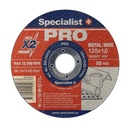 SPECIALIST+ metal cutting disc PRO, 125x1x22 mm