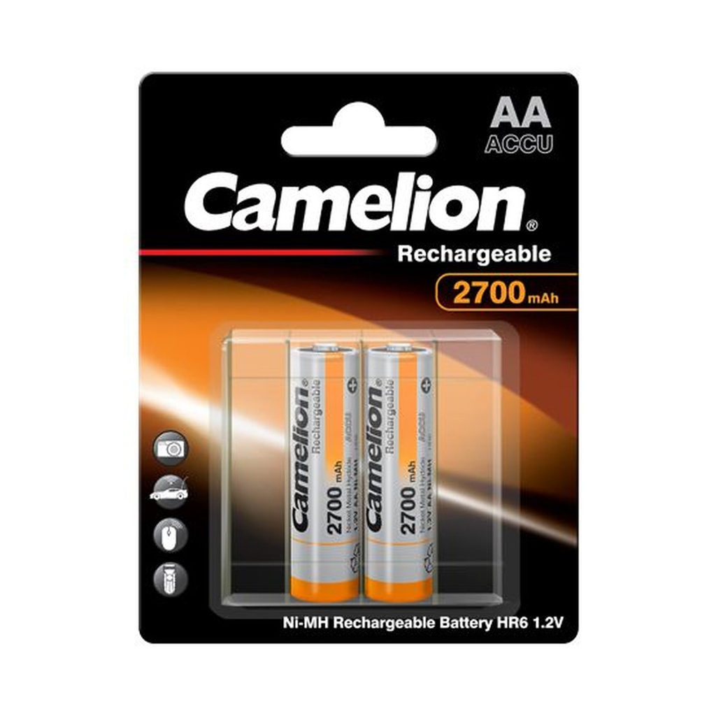 Rechargeable element NH-AA2700BP2, CAMELION, 2 pcs.