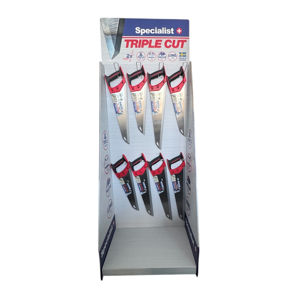 Kartoninis stendas pjūklams, SPECIALIST+